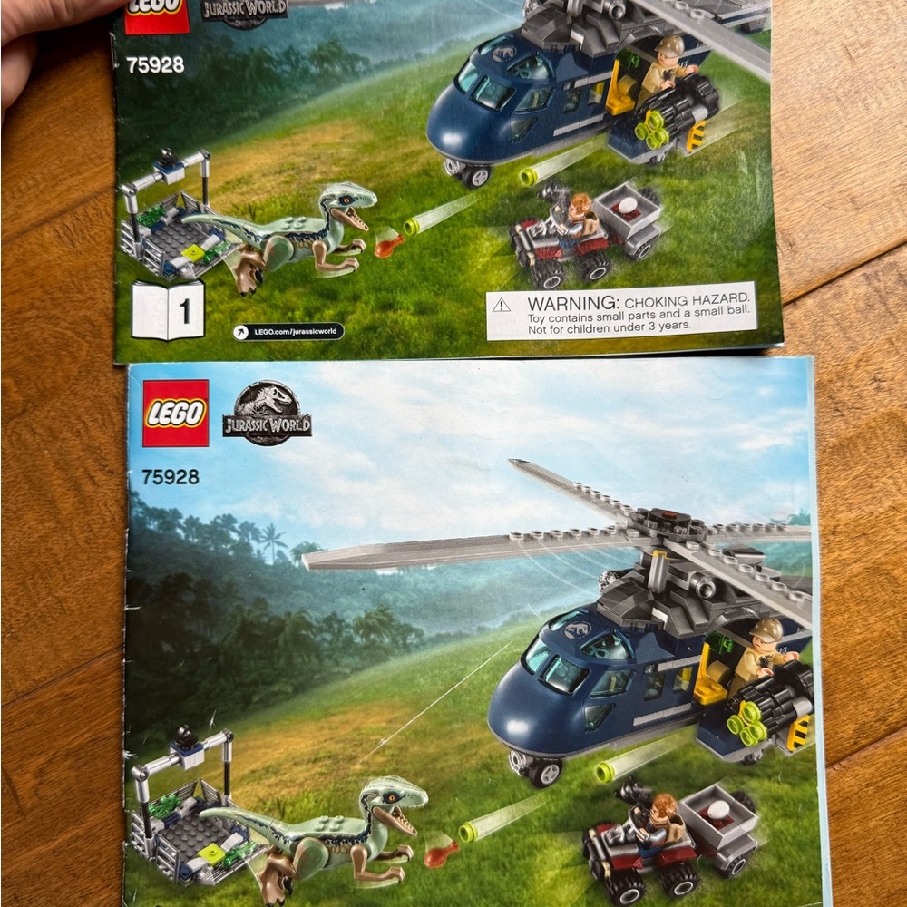 LEGO Jurassic World Blue’s Pursuit Set - RETIRED - Picture 2 of 3
